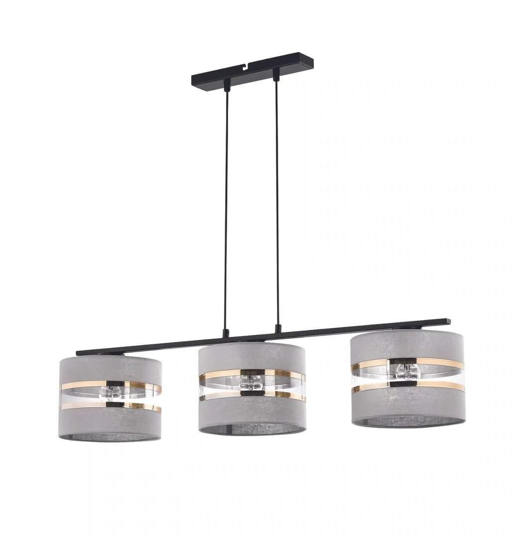 Sara Ceiling Pendant Light Trio Grey