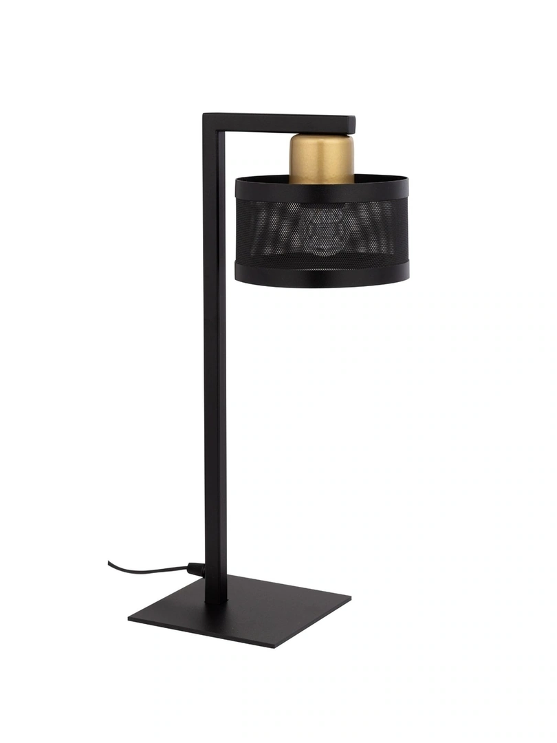 Off Table Lamp Black and Gold