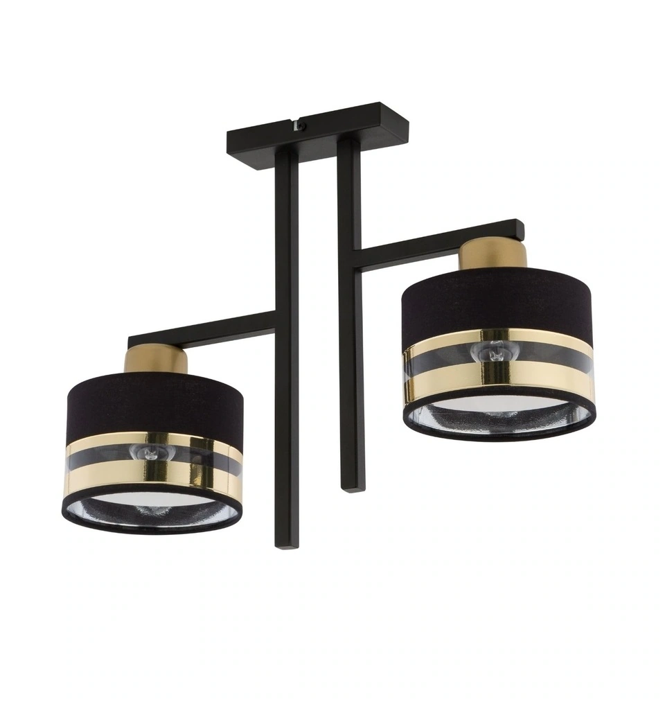 Pro Ceiling Light Duo Black and Gold