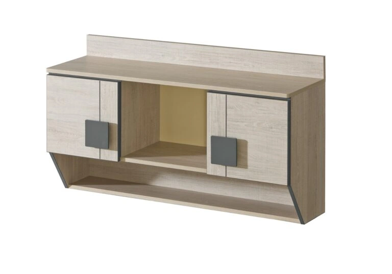 GM4 Wall cabinet COMI oak santana + ash grey