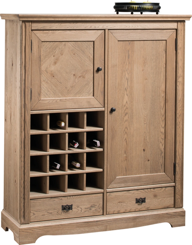 Atelie  Wine Rack Atelie Aged Oak