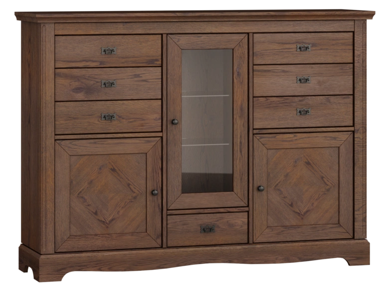 Atelie Cabinet / Dresser 2 Doors Antique Oak