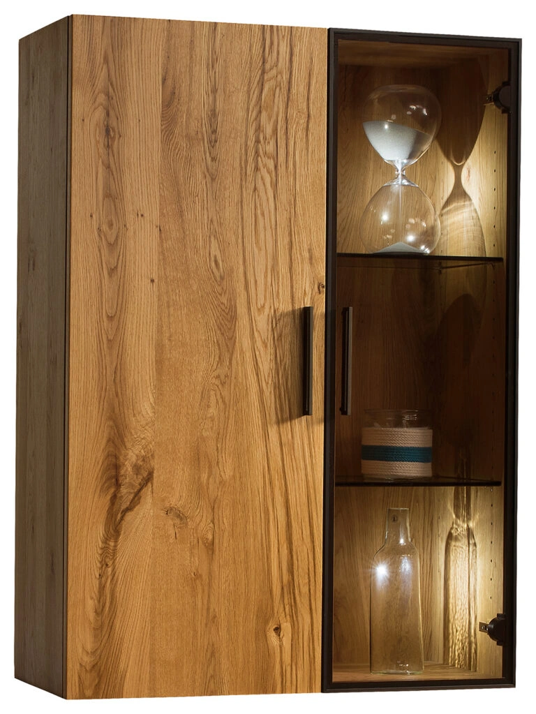 Moreno Wall Cabinet Natural Oak
