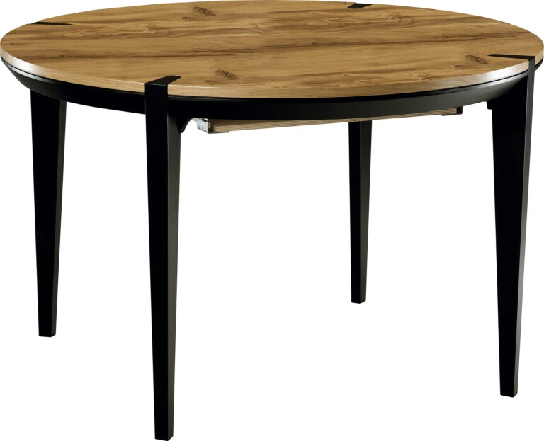 Moreno Big Round Table Natural Oak