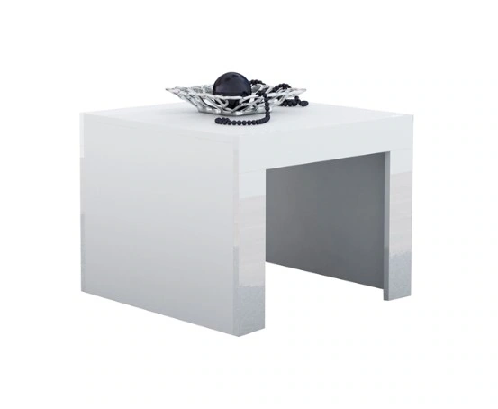 Tess 60 Coffee Table Square White / White Shine 60 x 60 cm