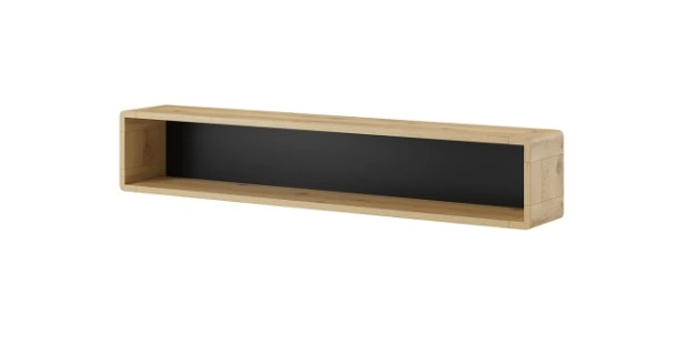 Hanging shelf ASTON AO02 taurus / black