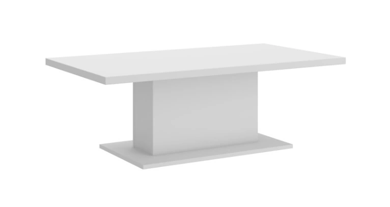 Denvo Coffee Table Rectangular White 110 x 60 cm