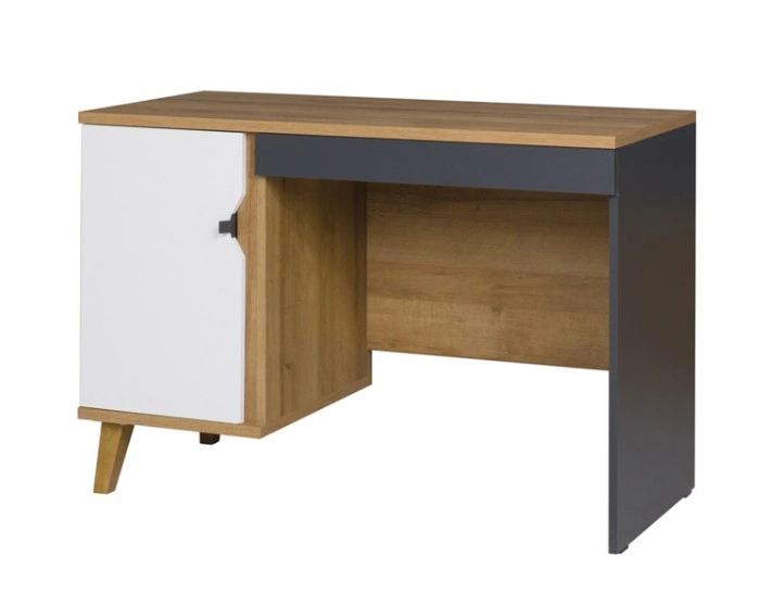 ME3 Desk MEMONE golden oak / white + graphite