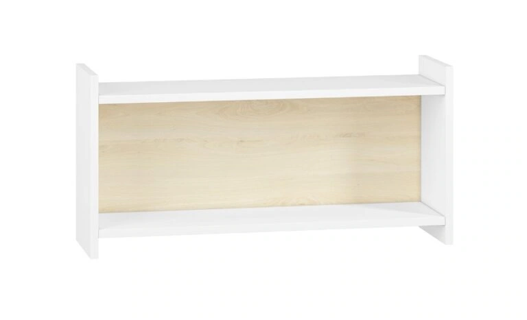 Shelf CESAR CS16 72 white / beech fjord