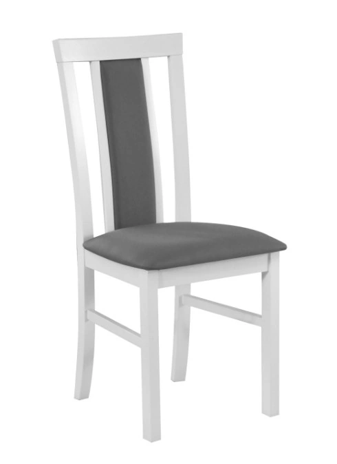 Milano 7 Wooden Chair White / Grey 94 x 43 x 40 cm