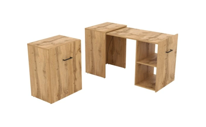 Extendable desk SMART 03 oak wotan