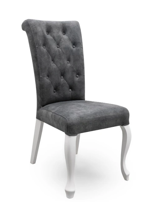 Camila Upholstered Chair Grey / Grey Salvador 1290 100 x 47 x 43 cm