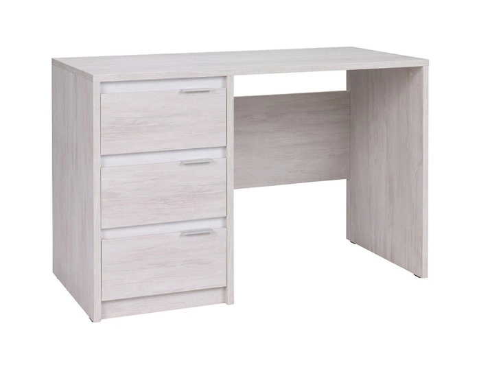 Desk DENVER DV7 white oak / white shine
