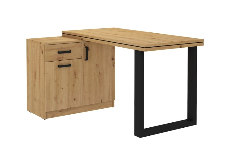 Desk with dresser MALTA MT16 oak artisan