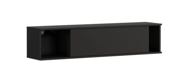 Hanging shelf QUERTY QT06 black