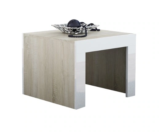 Tess 60 Coffee Table Square Sonoma / White Shine 60 x 60 cm