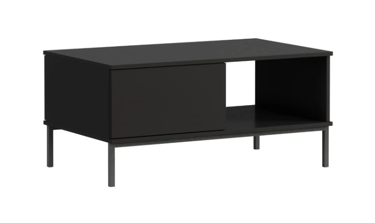 Querty QT2 Coffee Table Rectangular Black 100 x 60 cm