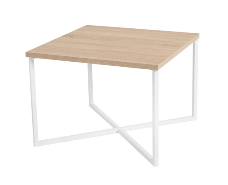 Prato Table Square Sonoma / White 60.5 x 60.5 cm