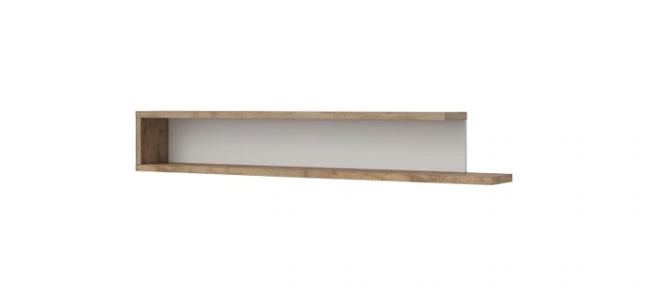 Hanging shelf SINTRA ST02 oak samdal / white