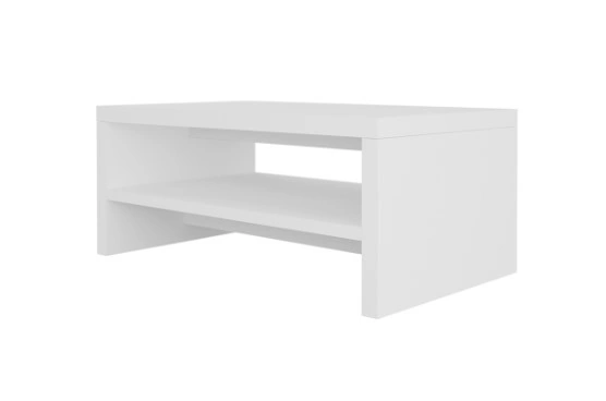 Amber AM99 Coffee Table Rectangular White 110 x 60 cm