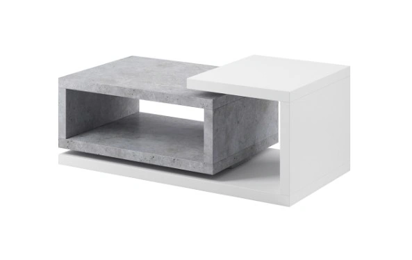 Bota BT97 Coffee Table Rectangular Concrete Colorado / White 120 x 60 cm