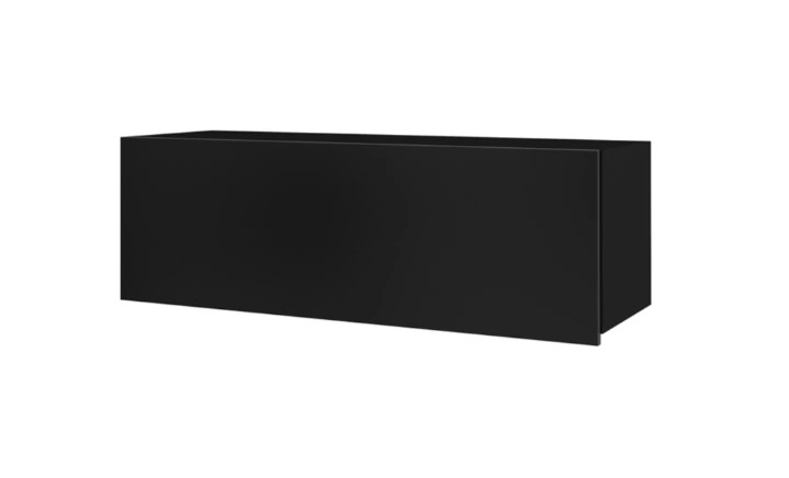 Hanging shelf CALABRIA CL1 black / black shine