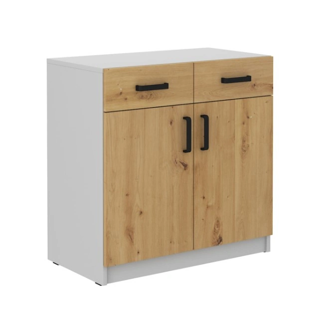 Dresser MALTA MT05 light gray / oak artisan