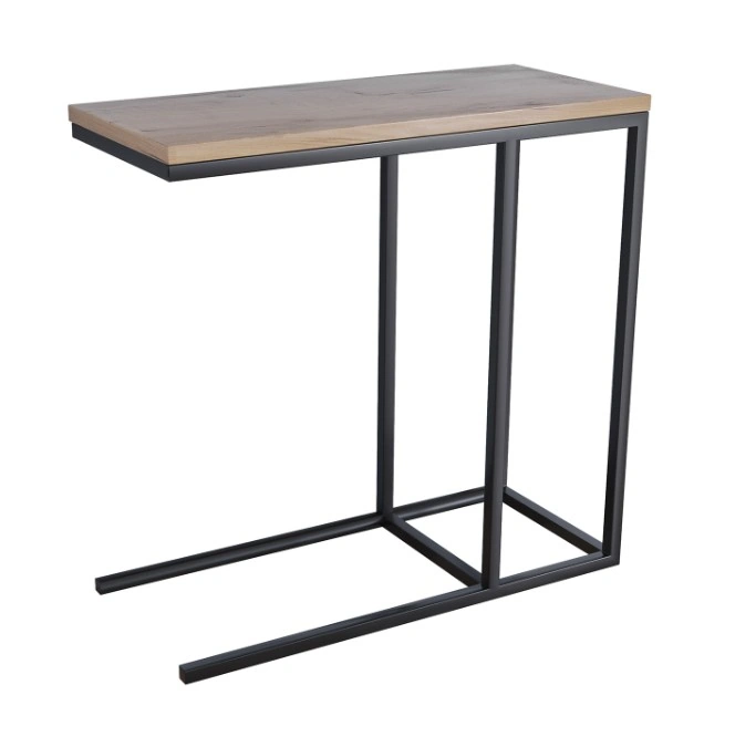 Asti Table Rectangular Golden Oak / Black 70.5 x 31 cm