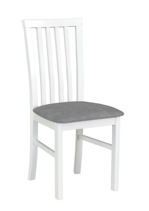 Milano 2 Wooden Chair White / Grey 96 x 43 x 40 cm