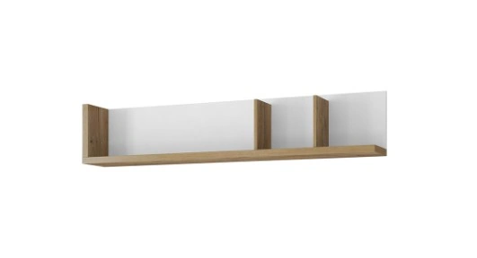 Shelf LARS LS02 white / oak flagstaff