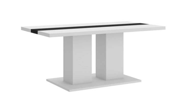 Boston Coffee Table Rectangular White 110 x 60 cm