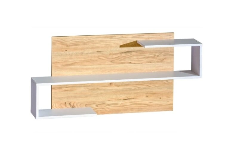 GA10 Hanging shelf 120 GAMMA white + mountain ash