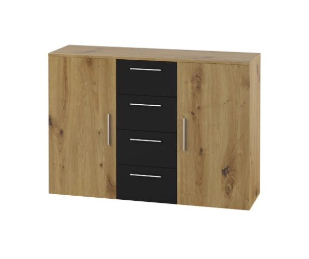 Dresser VERA VE26 oak artisan / black