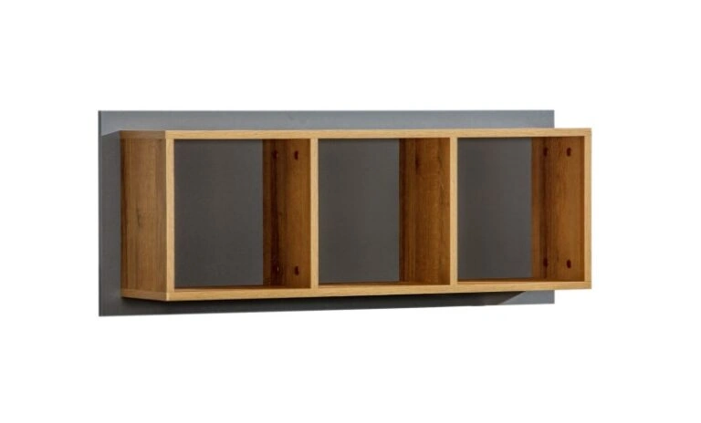 Shelf WERSA W12 anthracite / oak riviera