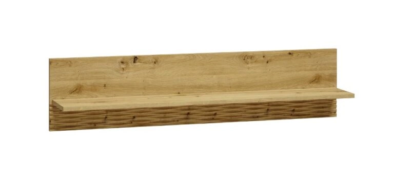 Wall shelf ARTAS AR12 120 oak artisan