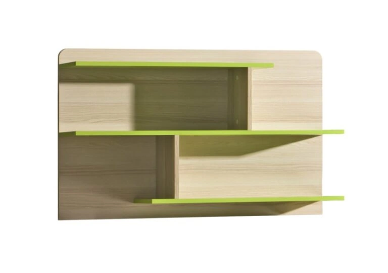 LR8 Hanging shelf 110 LOREN ash + green