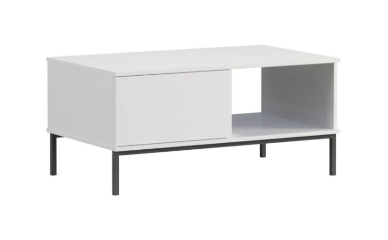 Querty QT2 Coffee Table Rectangular White 100 x 60 cm