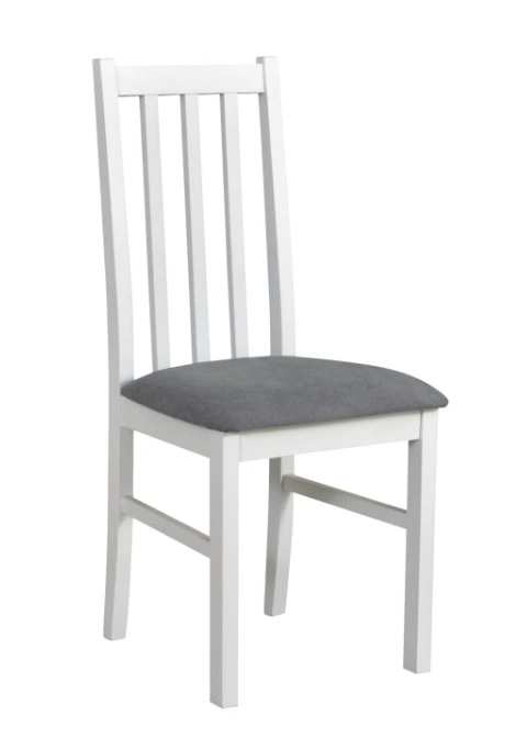 Boss 10 Wooden Chair White / Grey 94  x 43 x 40 cm