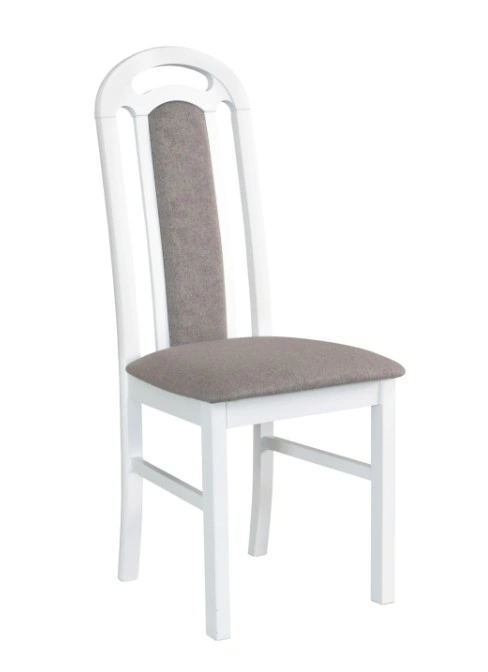 Piano Wooden Chair White / Grey 101 x 43 x 40 cm