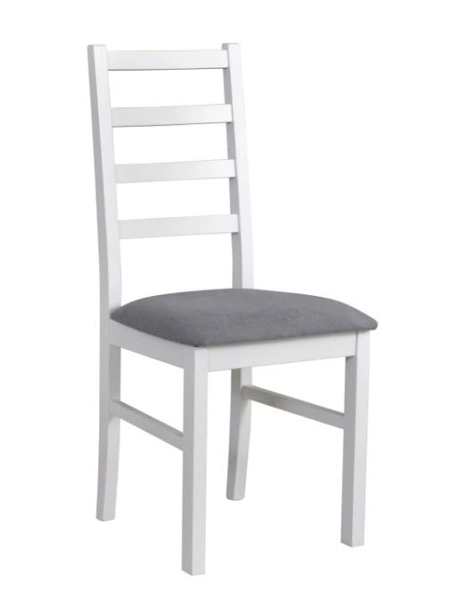 Nilo 8 Wooden Chair White / Grey 94 x 43 x 40 cm
