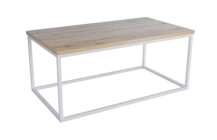 Soro Table Rectangular Golden Oak / White 100.5 x 55.5 cm