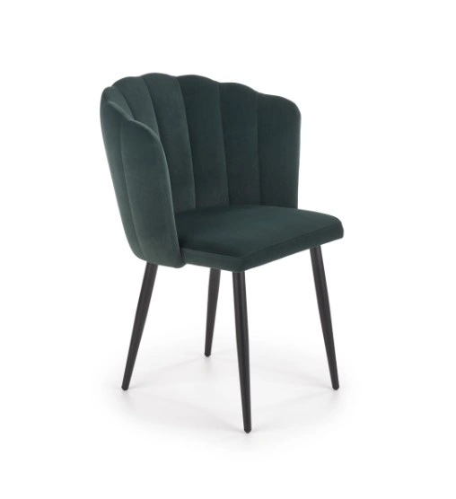 K-386 Upholstered Chair Dark Green 84 x 60 x 58 cm