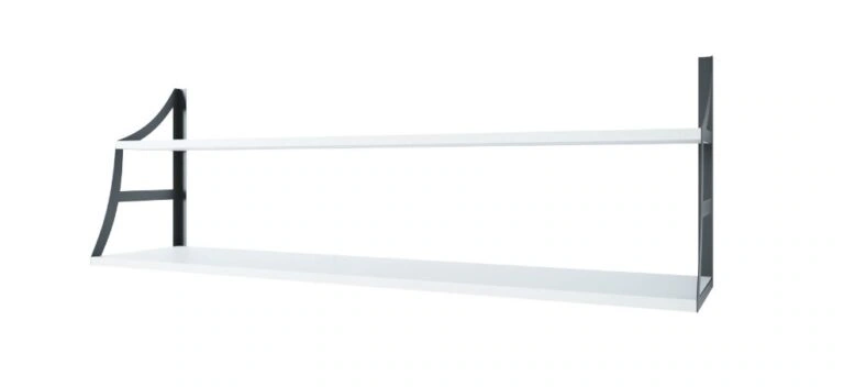 Shelf JULIA DUO 138cm white