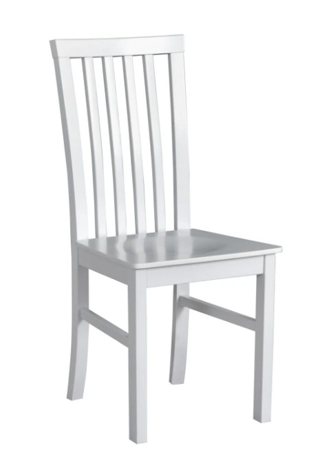 Milano 1D Wooden Chair White / White 94 x 43 x 40 cm