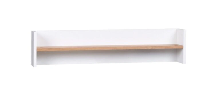 Hanging shelf IWA IW7 white / golden oak