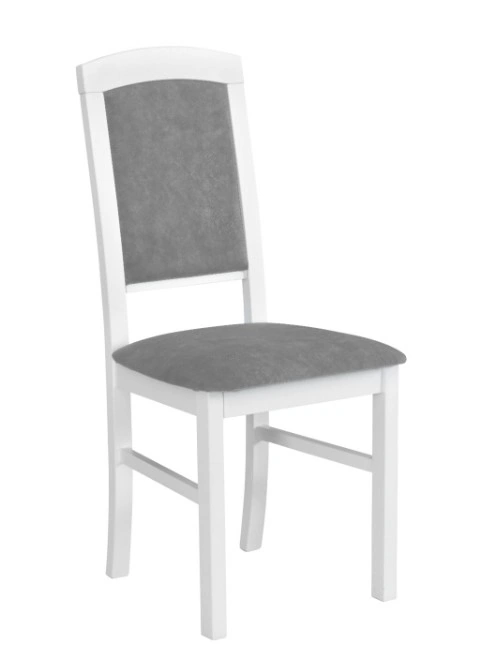 Nilo 4 Wooden Chair White / Grey 96 x 43 x 40 cm
