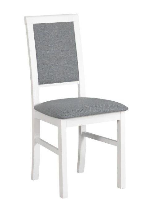 Nilo 3 Wooden Chair White / Grey 93 x 43 x 40 cm