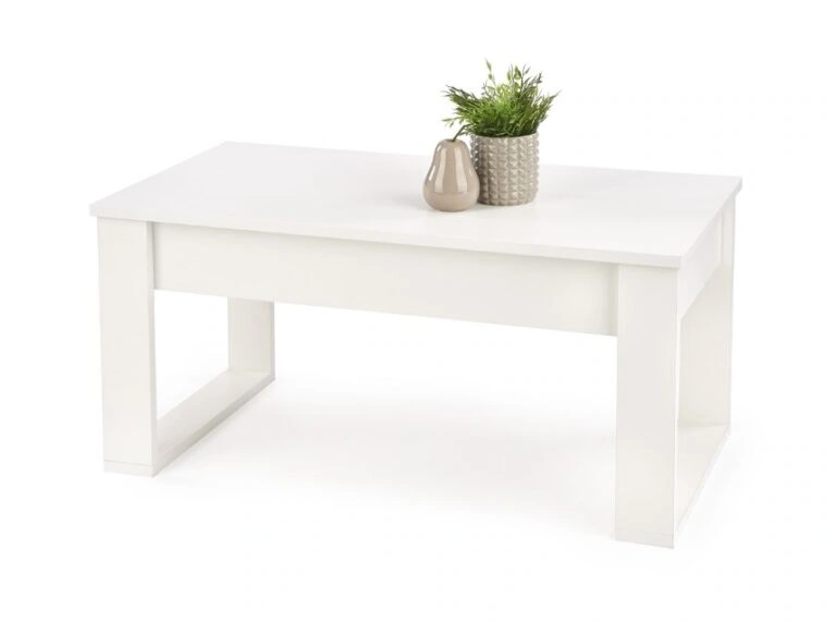 Nea Coffee Table Rectangular White 110 x 60 cm