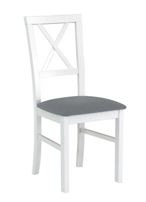 Milano 4 Wooden Chair White / Grey 94 x 43 x 40 cm