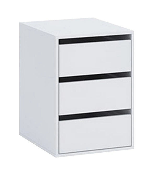 Desk container BONO white